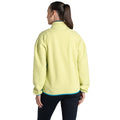 Key Lime - Back - Craghoppers Womens-Ladies CO2 Renu Technology Half Zip Fleece Top