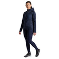 Blue Navy - Side - Craghoppers Womens-Ladies Kiwi Pro Plain Leggings