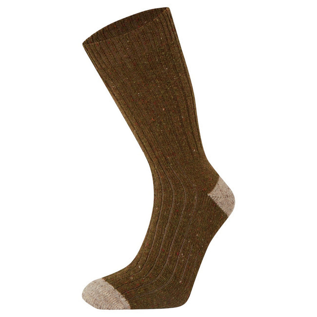 Dark Moss-Beige - Back - Craghoppers Unisex Adult Torver Walking Socks