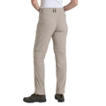 Soft Mushroom - Back - Craghoppers Womens-Ladies Pro III Nosilife Convertible Trousers