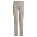 Soft Mushroom - Front - Craghoppers Womens-Ladies Pro III Nosilife Convertible Trousers