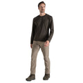 Woodland Green - Side - Craghoppers Mens Abel Nosilife Long-Sleeved T-Shirt