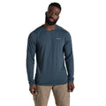 Blue Stone - Front - Craghoppers Mens Abel Nosilife Long-Sleeved T-Shirt
