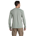 Lichen Green - Back - Craghoppers Mens Abel Nosilife Long-Sleeved T-Shirt