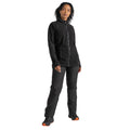 Black - Side - Craghoppers Womens-Ladies Aysgarth II Thermal Waterproof Trousers