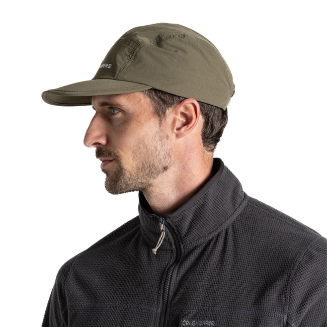 Wild Olive - Side - Craghoppers Unisex Adult Multi Active II Nosilife Baseball Cap
