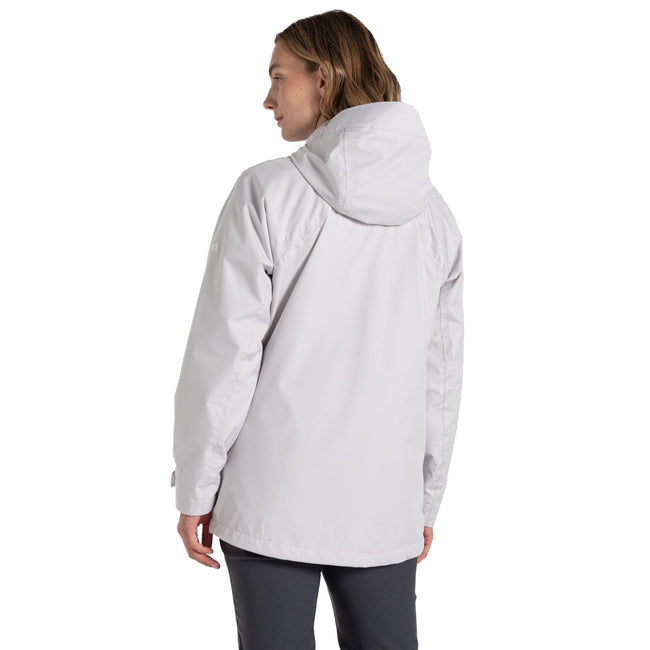 Lunar Grey - Back - Craghoppers Womens-Ladies Kaia Waterproof Jacket