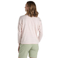 Sunset Haze - Back - Craghoppers Womens-Ladies Kielder Stripe Long-Sleeved T-Shirt