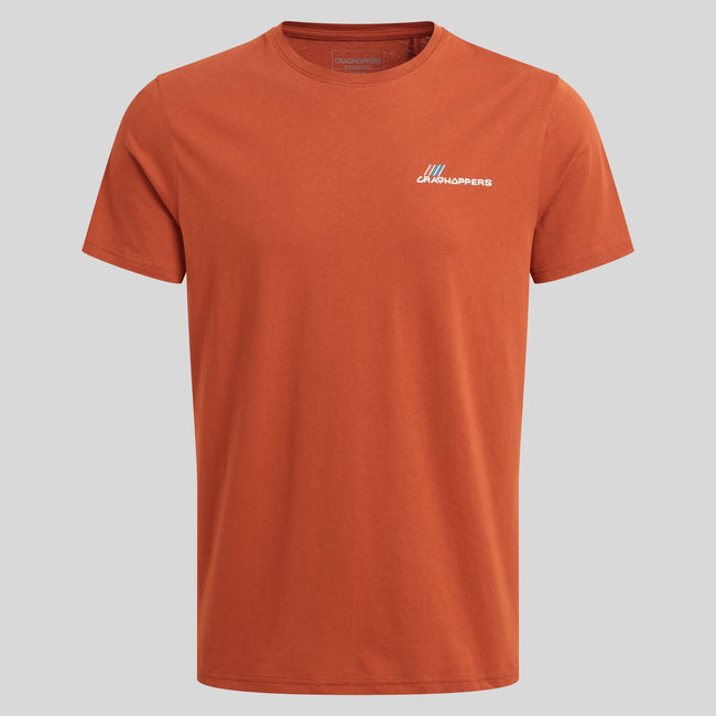 Red Beach - Front - Craghoppers Mens Lucent Back Print Short-Sleeved T-Shirt
