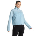 Sky Blue - Front - Craghoppers Womens-Ladies Selina Half Zip Fleece Top