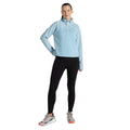 Sky Blue - Side - Craghoppers Womens-Ladies Selina Half Zip Fleece Top