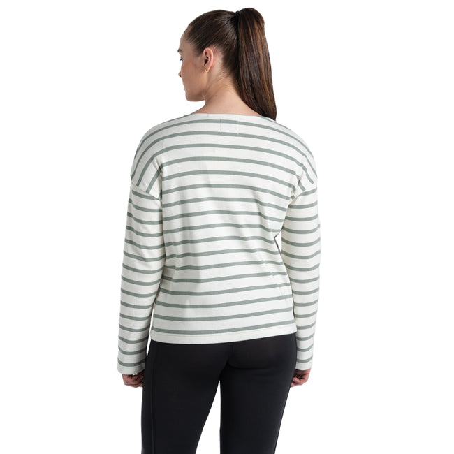 Calico-Meadow Haze - Back - Craghoppers Womens-Ladies Sinead Stripe Long-Sleeved Top