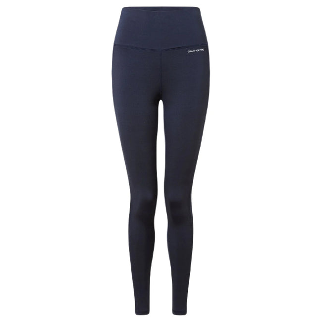 Blue Navy - Front - Craghoppers Womens-Ladies Durrel Nosilife Tight Leggings