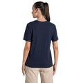 Blue Navy - Back - Craghoppers Womens-Ladies Malibo Short-Sleeved T-Shirt