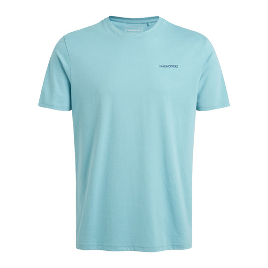 Saltpool - Front - Craghoppers Mens Lucent II Valley Back Print Short-Sleeved T-Shirt