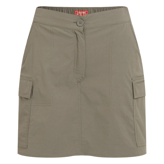 Wild Olive - Front - Craghoppers Womens-Ladies NosiLife Pro Cargo Skirt