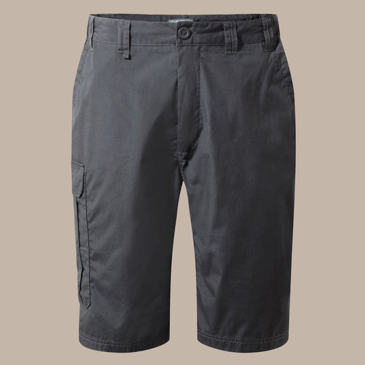 Black Pepper - Front - Craghoppers Mens Kiwi Long Shorts