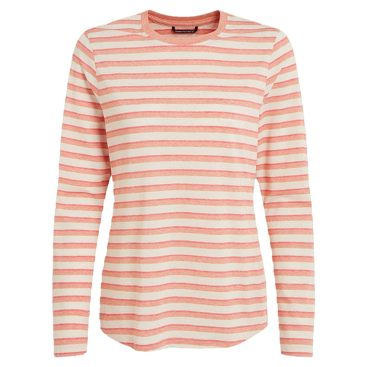 Clay - Front - Craghoppers Womens-Ladies Akona Striped Nosilife Long-Sleeved T-Shirt