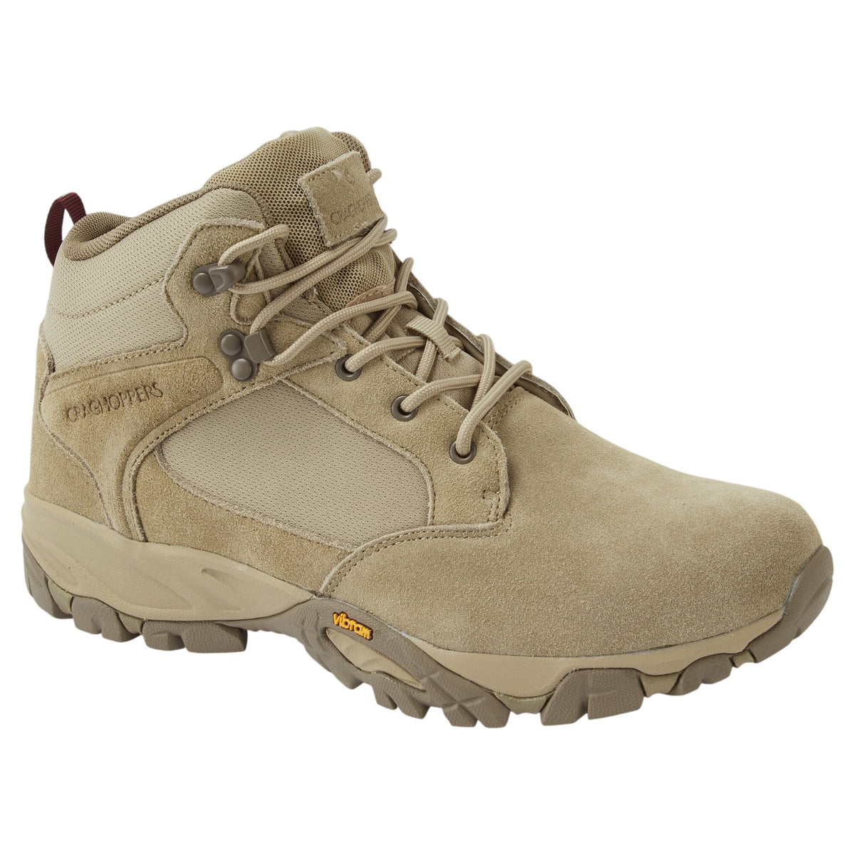 Rubble - Close up - Craghoppers Mens Salado Desert Mid 2 Suede Walking Boots