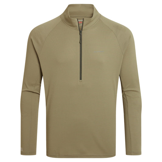 Cardamom - Front - Craghoppers Mens Nosilife Half Zip Pullover
