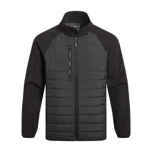 Black - Front - Craghoppers Mens Expert Compresslite Hybrid Jacket