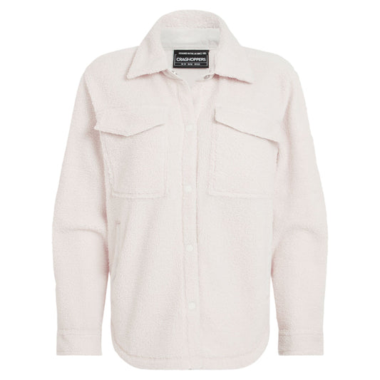 Ecru - Front - Craghoppers Womens-Ladies National Trust Ribwort Overshirt