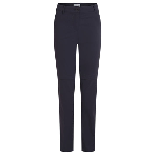 Dark Navy - Front - Craghoppers Womens-Ladies Kiwi Pro III Convertible Trousers