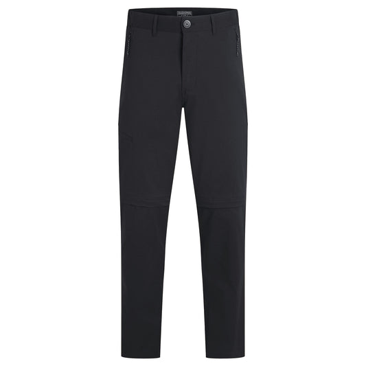 Black - Front - Craghoppers Mens Kiwi Pro III Convertible Trousers
