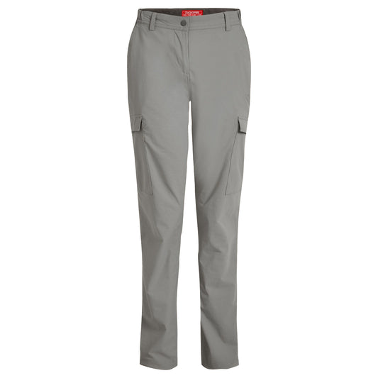 Vert - Front - Craghoppers Womens-Ladies Rif Stretch Nosilife Cargo Trousers