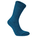 Poseidon Blue Marl - Front - Craghoppers Mens Wool Hiker Socks