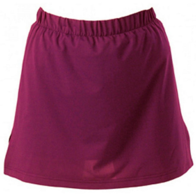 Maroon - Front - Carta Sport Womens-Ladies Skort