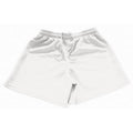 White - Front - Omega Unisex Adult Shorts