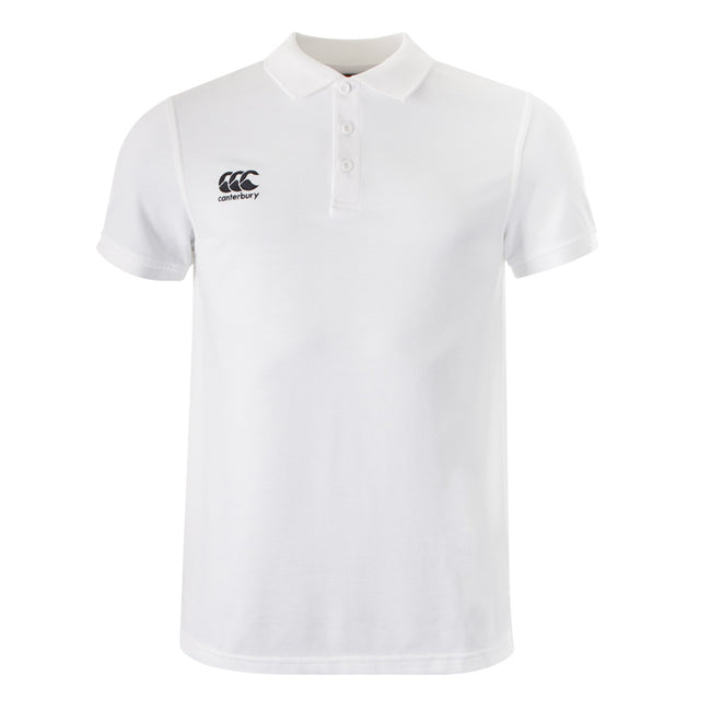 White - Front - Canterbury Mens Waimak Polo Shirt