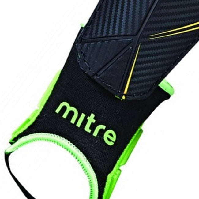 Navy - Side - Mitre Unisex Adult Delta Shin Guards (Pack of 2)