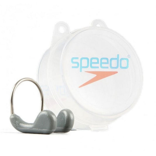 Grey - Front - Speedo Competition Nose Clip