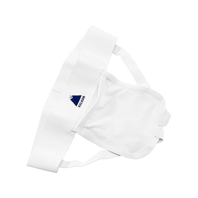 White - Side - Vulkan Mens Athletic Jock Strap