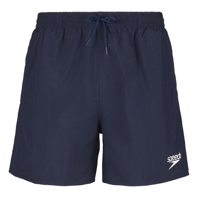 Navy - Front - Speedo Mens Essential 16 Swim Shorts