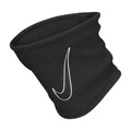 Black - Side - Nike Childrens-Kids 2.0 Fleece Neck Warmer