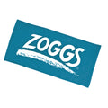 Blue-White - Side - Zoggs Logo Swimming Towel