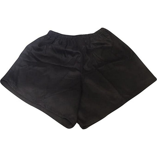 Black - Front - Carta Sport Mens Rugby Shorts