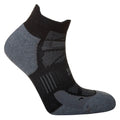 Black-Grey Marl - Side - Hilly Mens Supreme Socklets