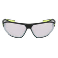 Black-Volt - Front - Nike Unisex Adult Aero Swift Sunglasses