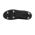 Black-White - Close up - Canterbury Childrens-Kids Phoenix Raze Soft Ground Rugby Boots