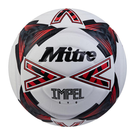 White - Front - Mitre Impel Evo 2024 Football