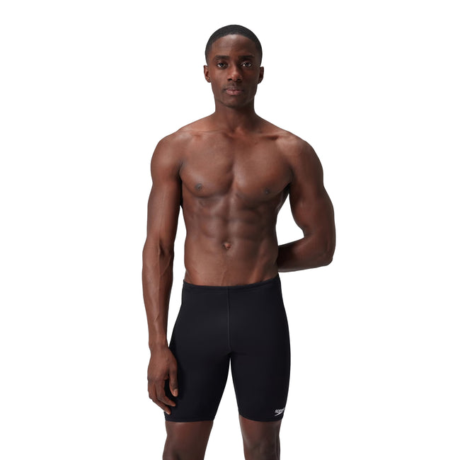 Black - Back - Speedo Mens Jammer 2024 Eco Endurance+ Swim Shorts