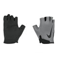 Grey-Black - Side - Nike Mens Gym Essential 2024 Fitness Fingerless Gloves