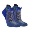 Cobalt-Black - Front - Hilly Unisex Adult Active Socklets