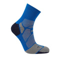 Cobalt-Iron - Back - Hilly Unisex Adult Marathon Fresh Ankle Socks