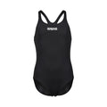 Black - Front - Arena Girls Team Swim Pro One Piece Swimsuit