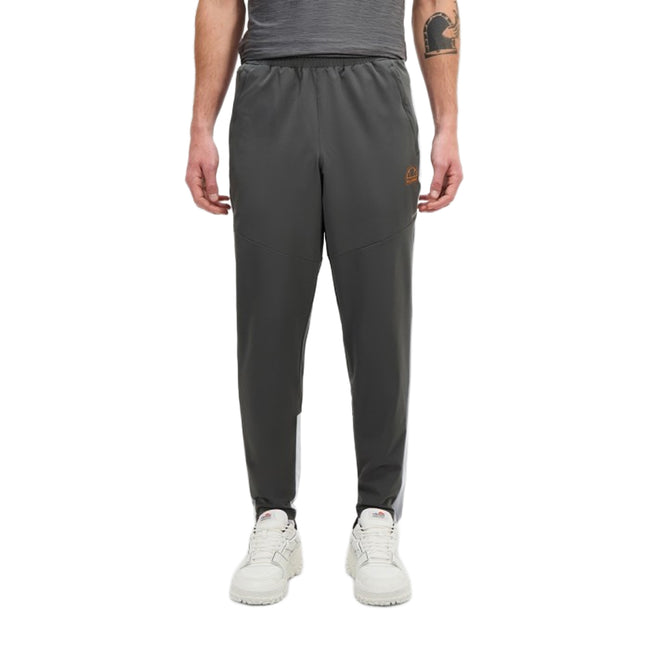 Dark Grey-Light Grey - Side - Ellesse Mens Pallavo Tracksuit Bottoms